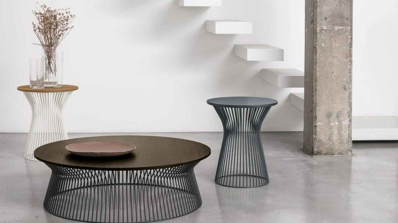 Tavolino rotondo Brigitte di Tomasella