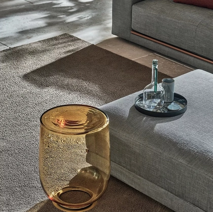 Tavolino H2o in vetro soffiato di Bontempi