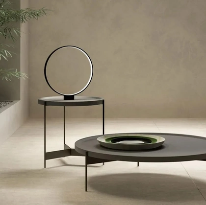 Tavolino Henry in MDF laccato di Doimo Salotti