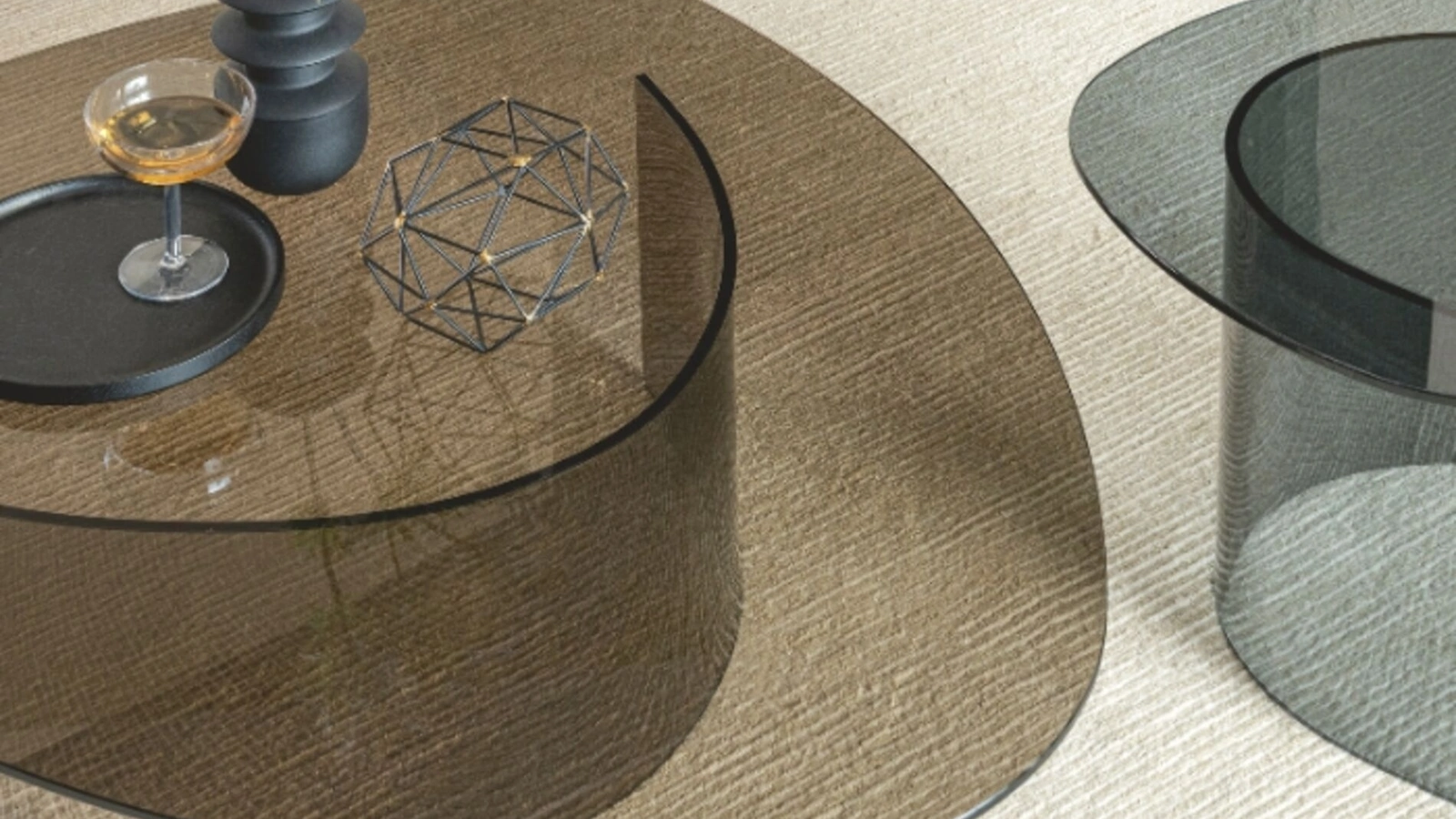 Tavolino Crystal di Riflessi