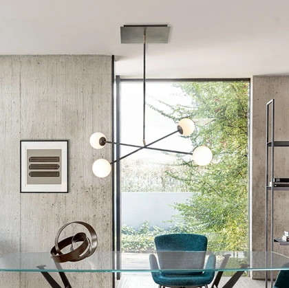 Lampada a sospensione Meridian S di Riflessi