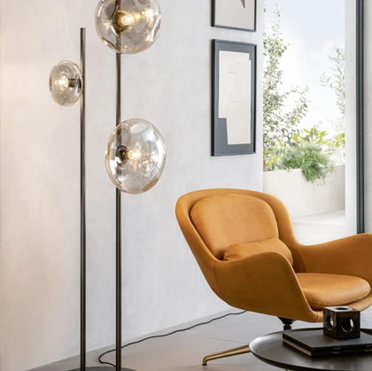 Lampada da terra Nubola PT di Riflessi