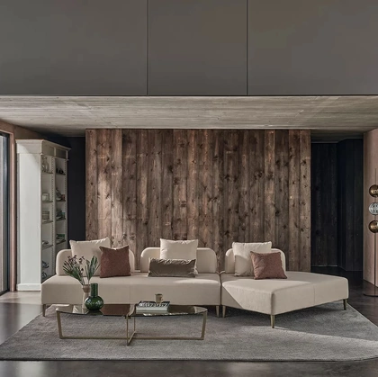 Lampada da terra Sferatus Piantana in acciaio verniciato con 3 sfere in vetro borosilicato parzialmente specchiate di Bontempi