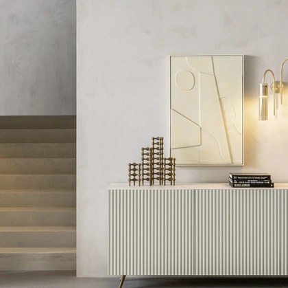 Lampada da parete Tube A di Riflessi