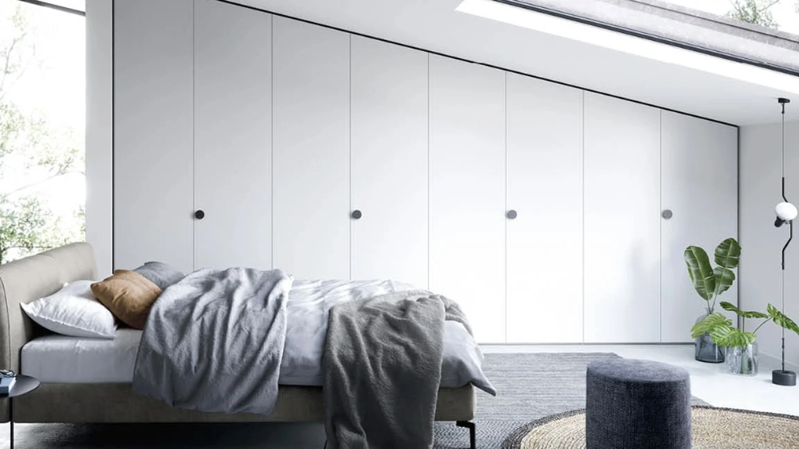 Armadio Alfa per Mansarda di Novamobili