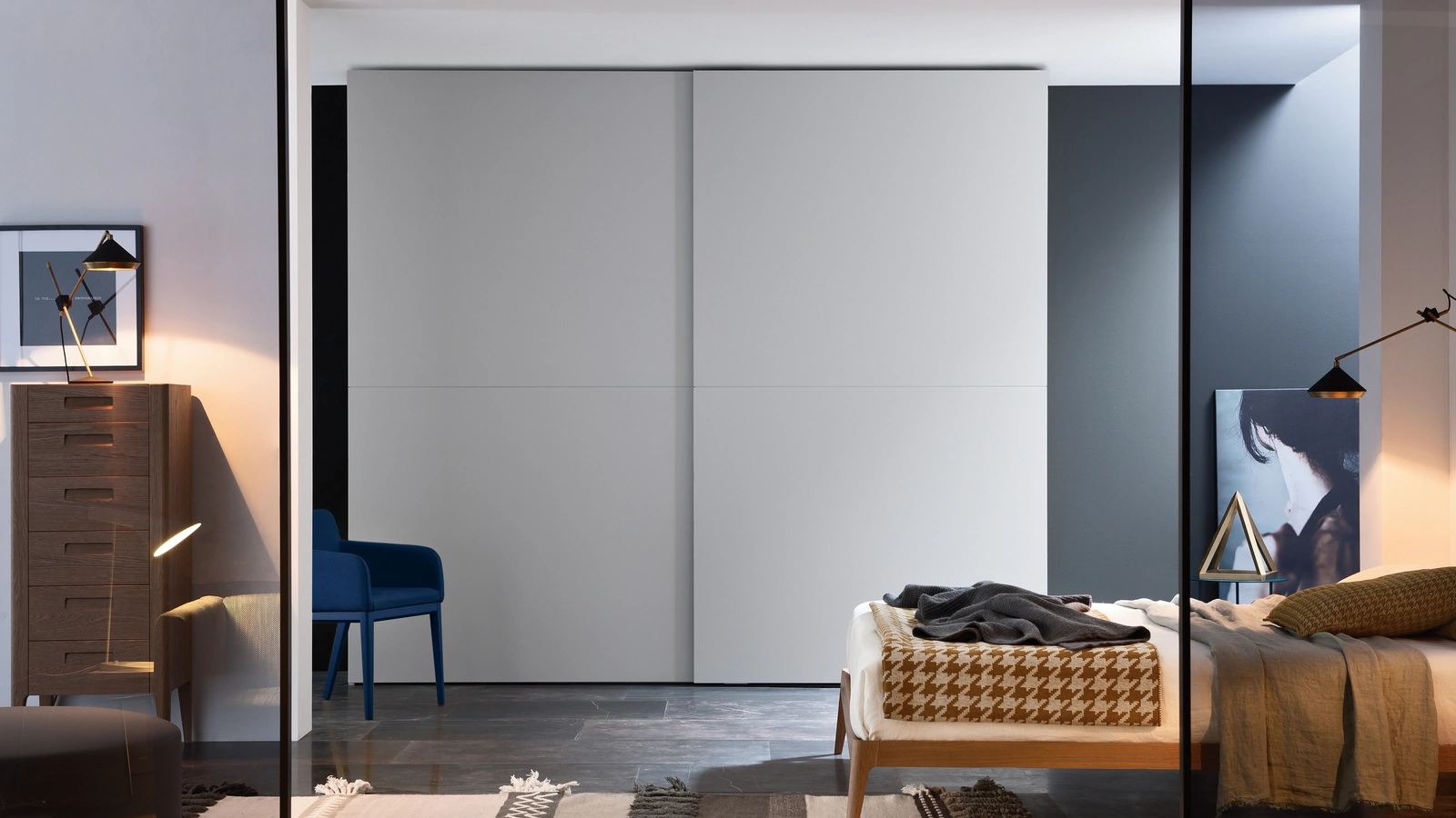 Armadio Allison con anta scorrevole di Novamobili