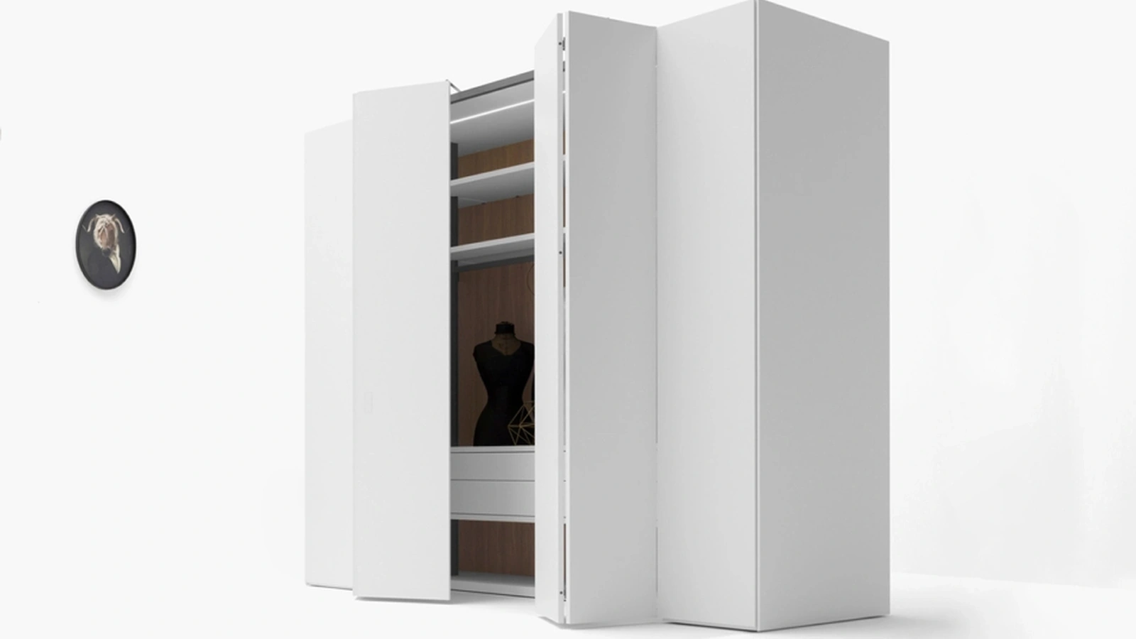 Cabina Armadio Camerino Freedhome di Caccaro