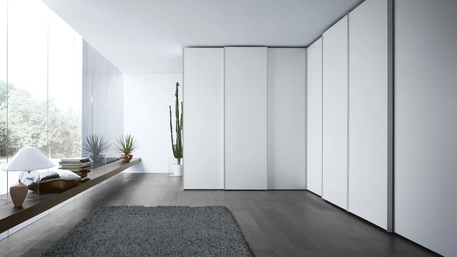 Armadio scorrevole Dover angolare di Novamobili