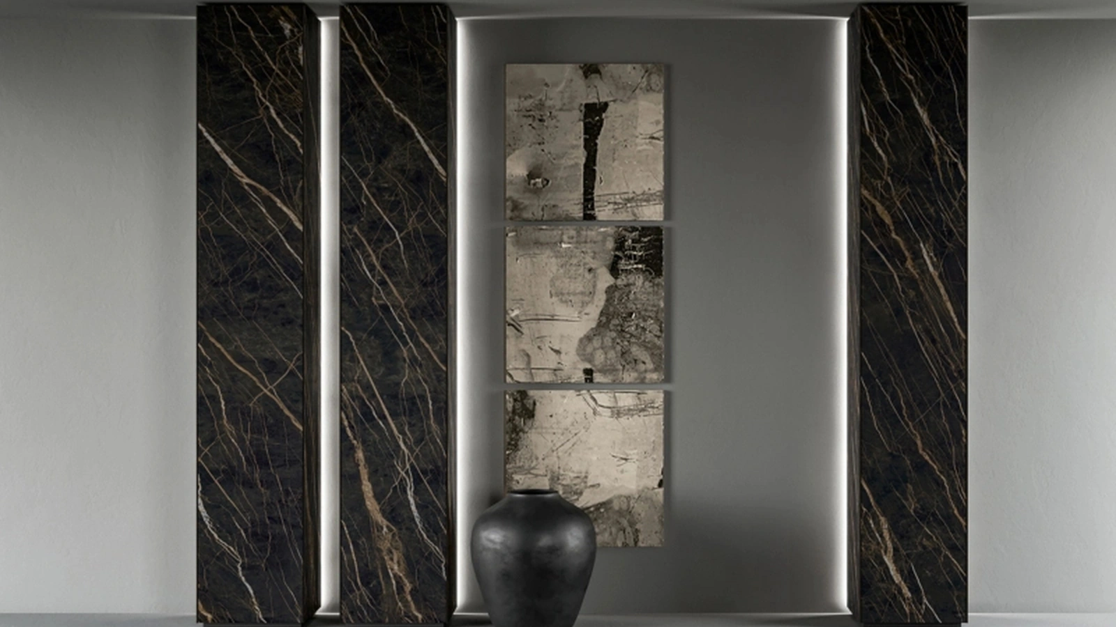 Armadio Freedhome Pilastri a Parete di Caccaro