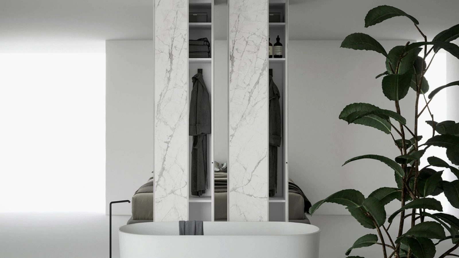 Armadio Freedhome Pilastri Bifacciali di Caccaro