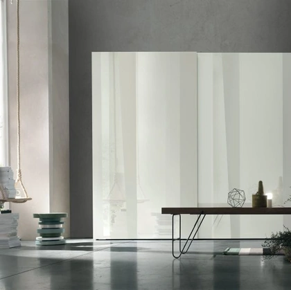 Armadio in vetro con anta scorrevole Kelly di Tomasella