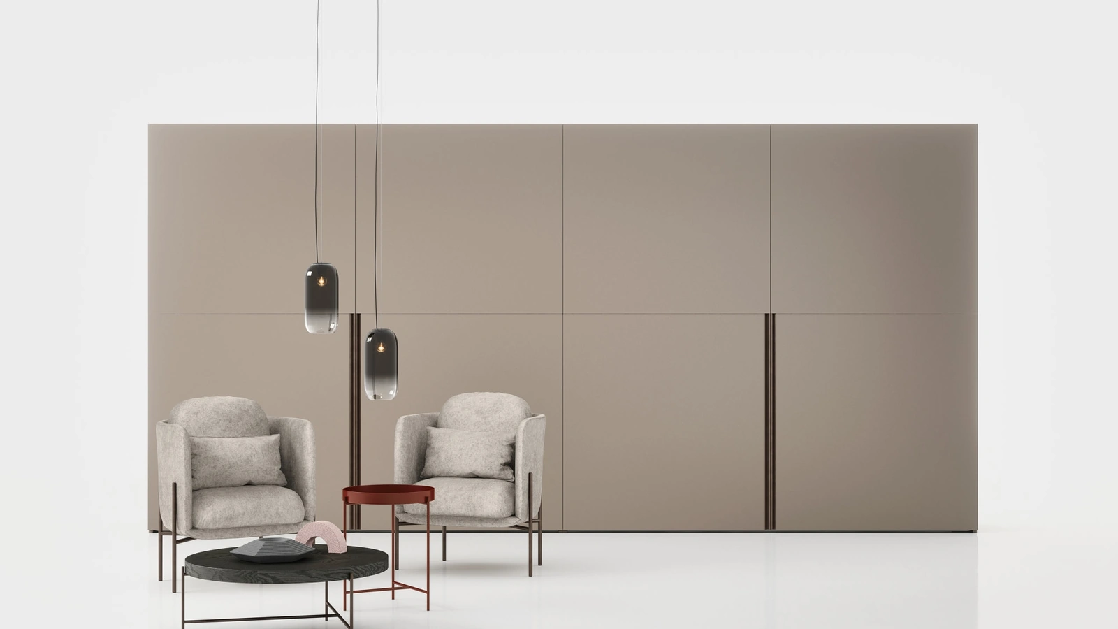 Armadio Picture con anta complanare di Novamobili