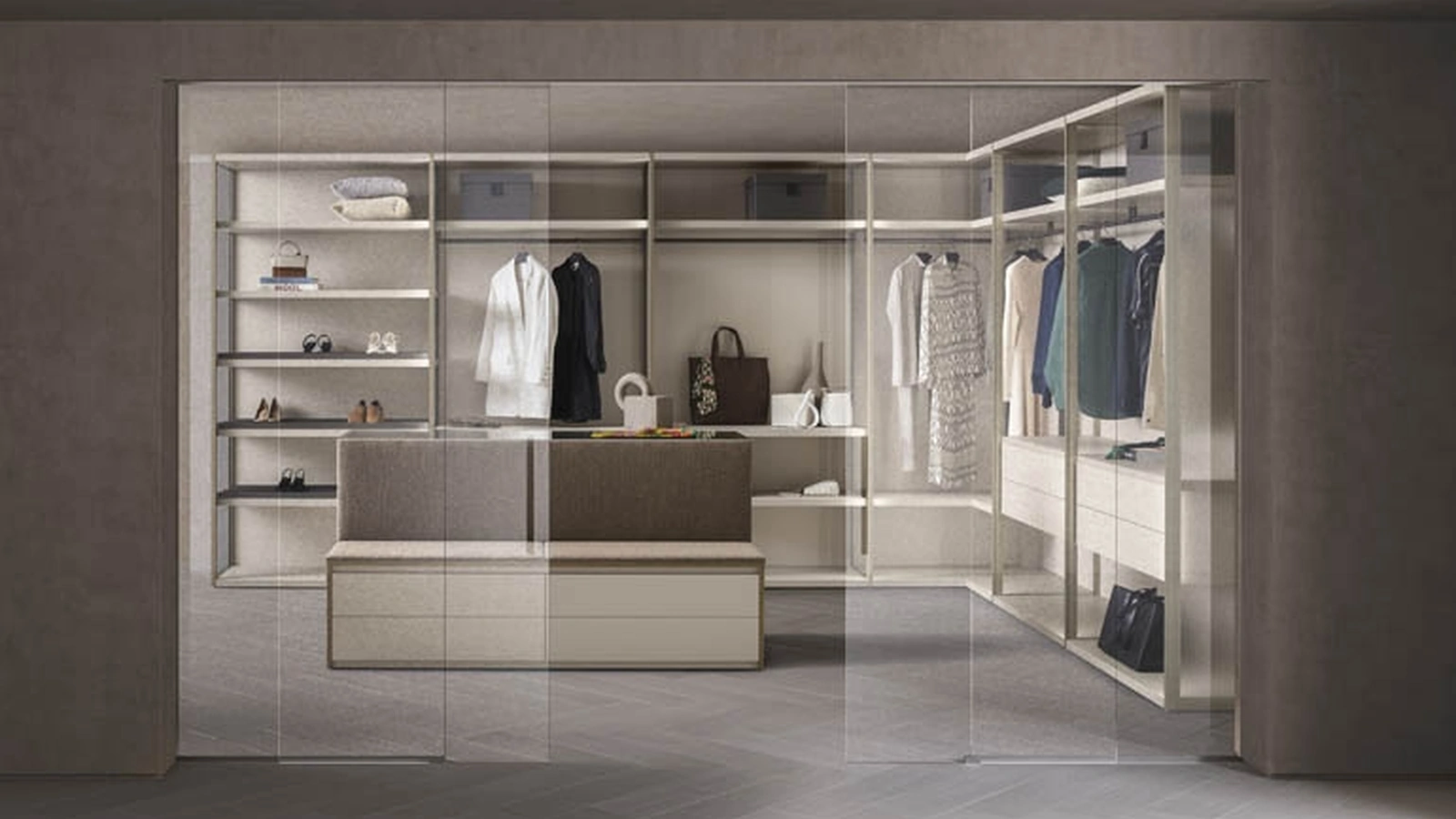 Cabina Armadio Vista di Pianca