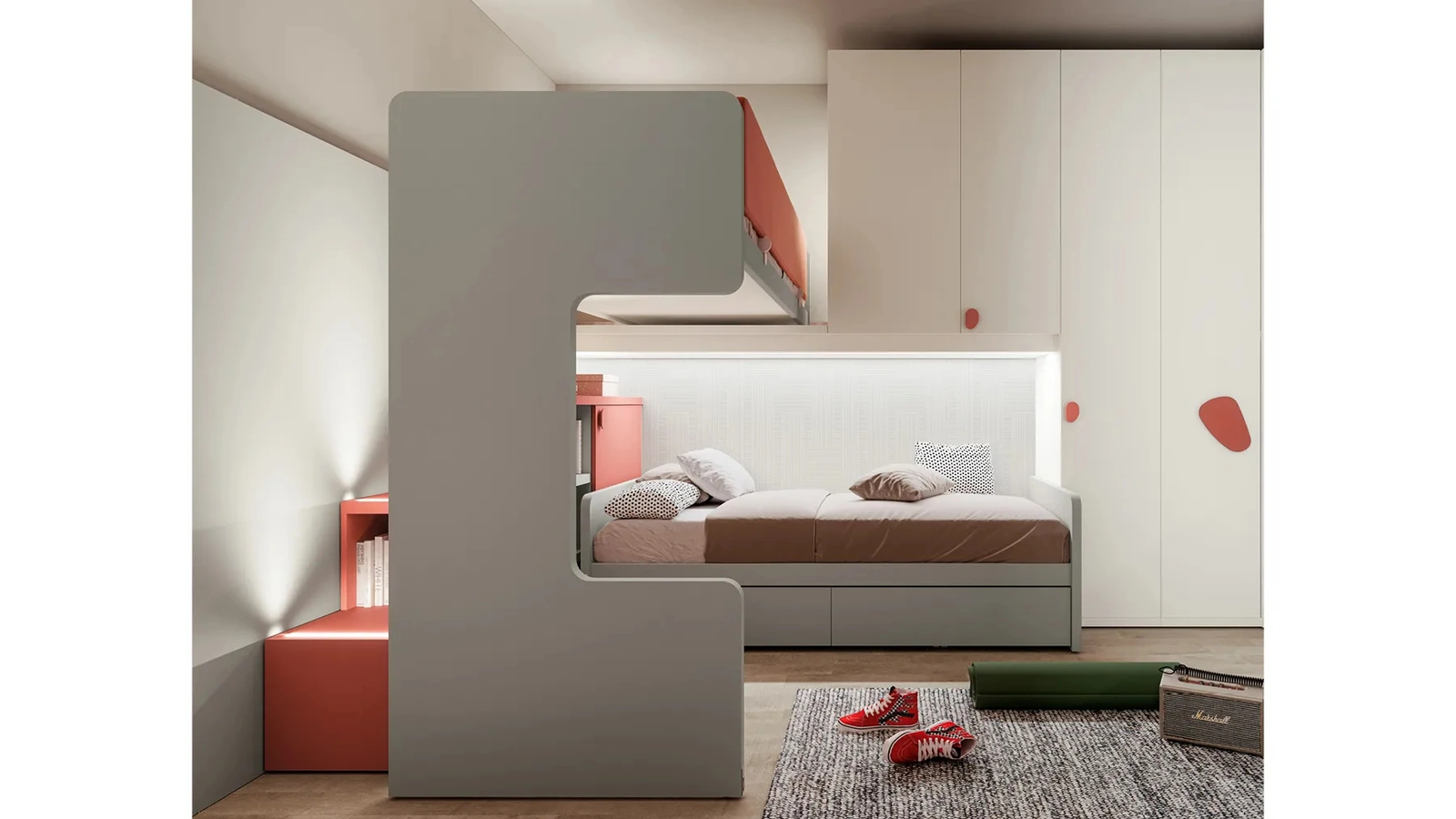 Cameretta Layout 16B di Doimo Cityline