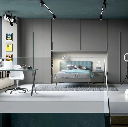 Cameretta a ponte Layout 04B di Doimo Cityline