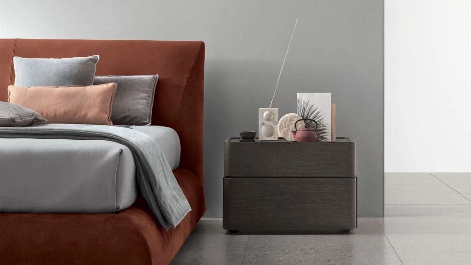 Comodino Brando in legno di Tomasella