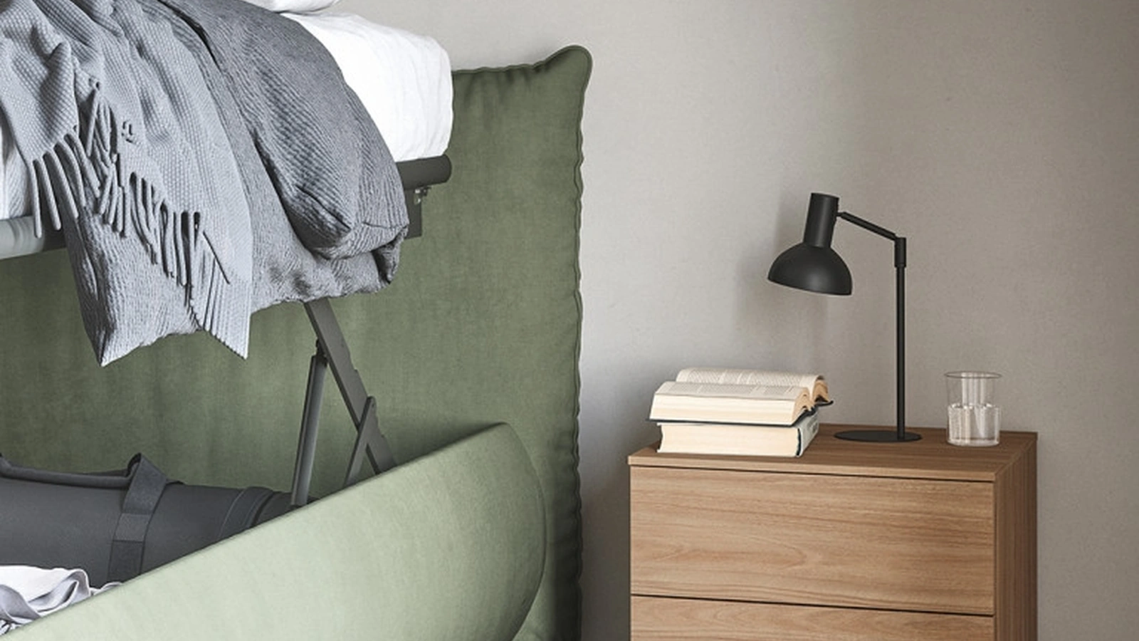 Comodino Atene in melaminico di Cinquanta3