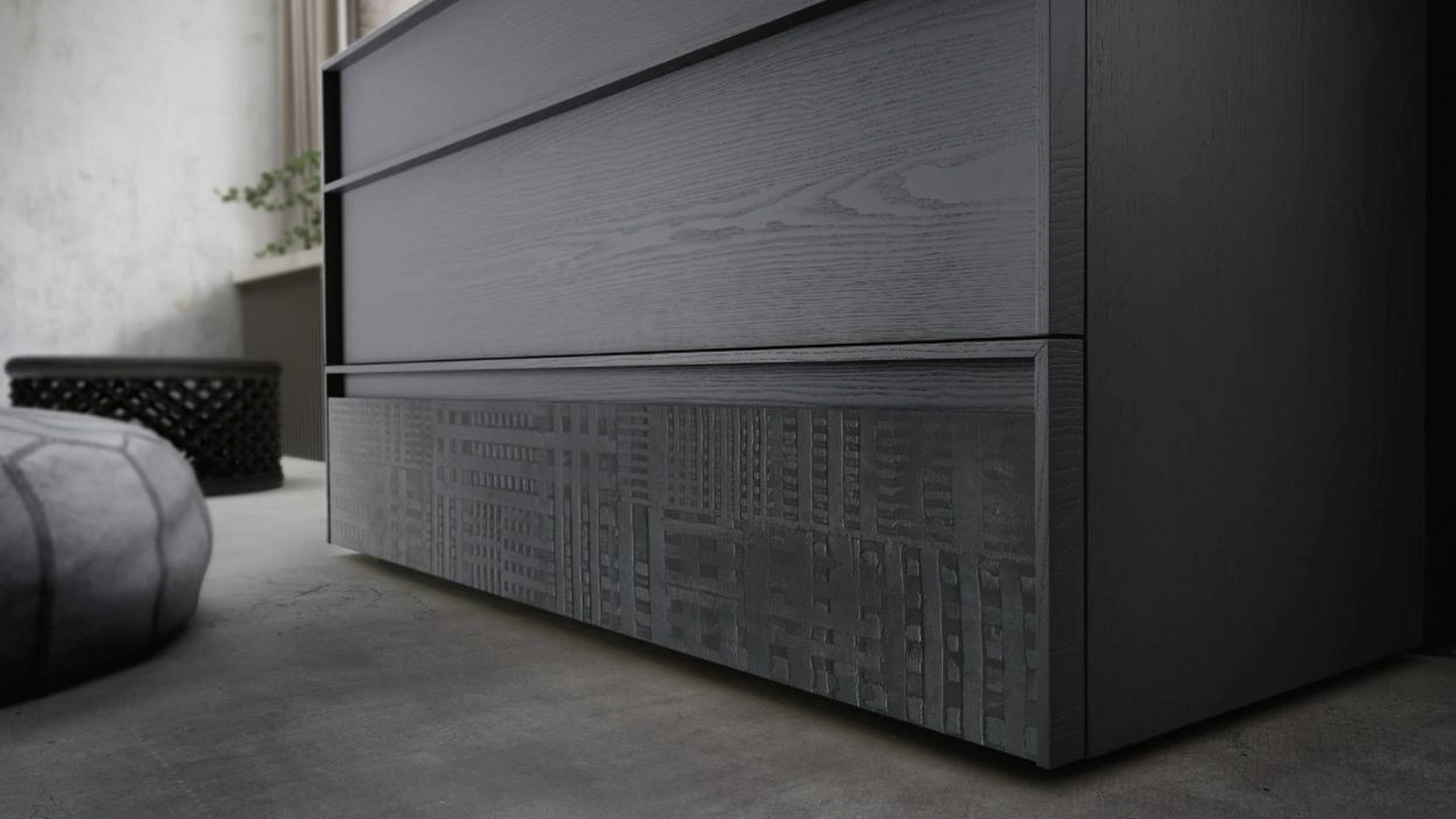 Comò in frassino Frame di Mobilgam