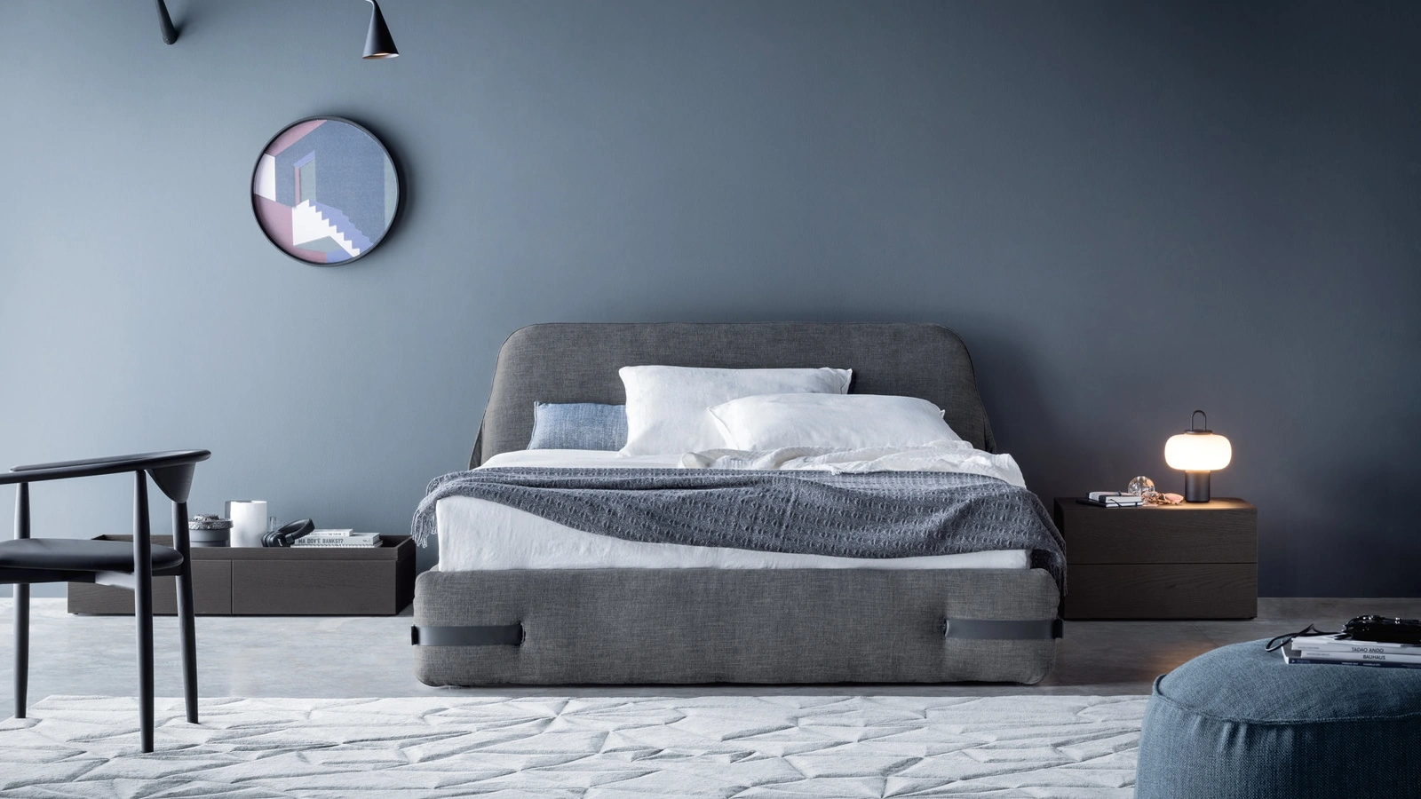 Comodino Easy System di Novamobili