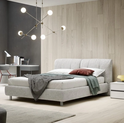 Letto Belleville con box contenitore di Novamobili