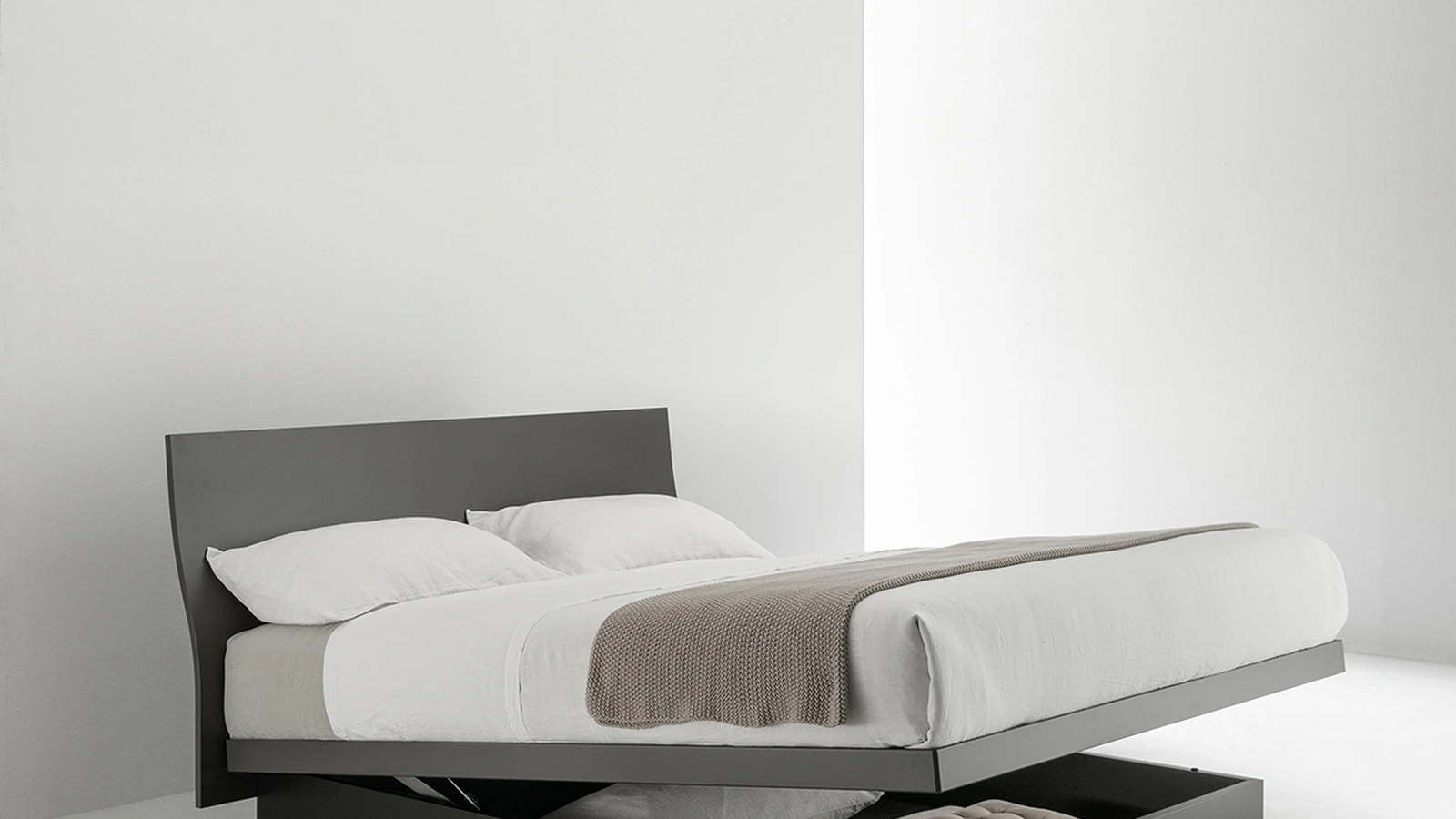 Letto Filesse con box contenitore di Caccaro