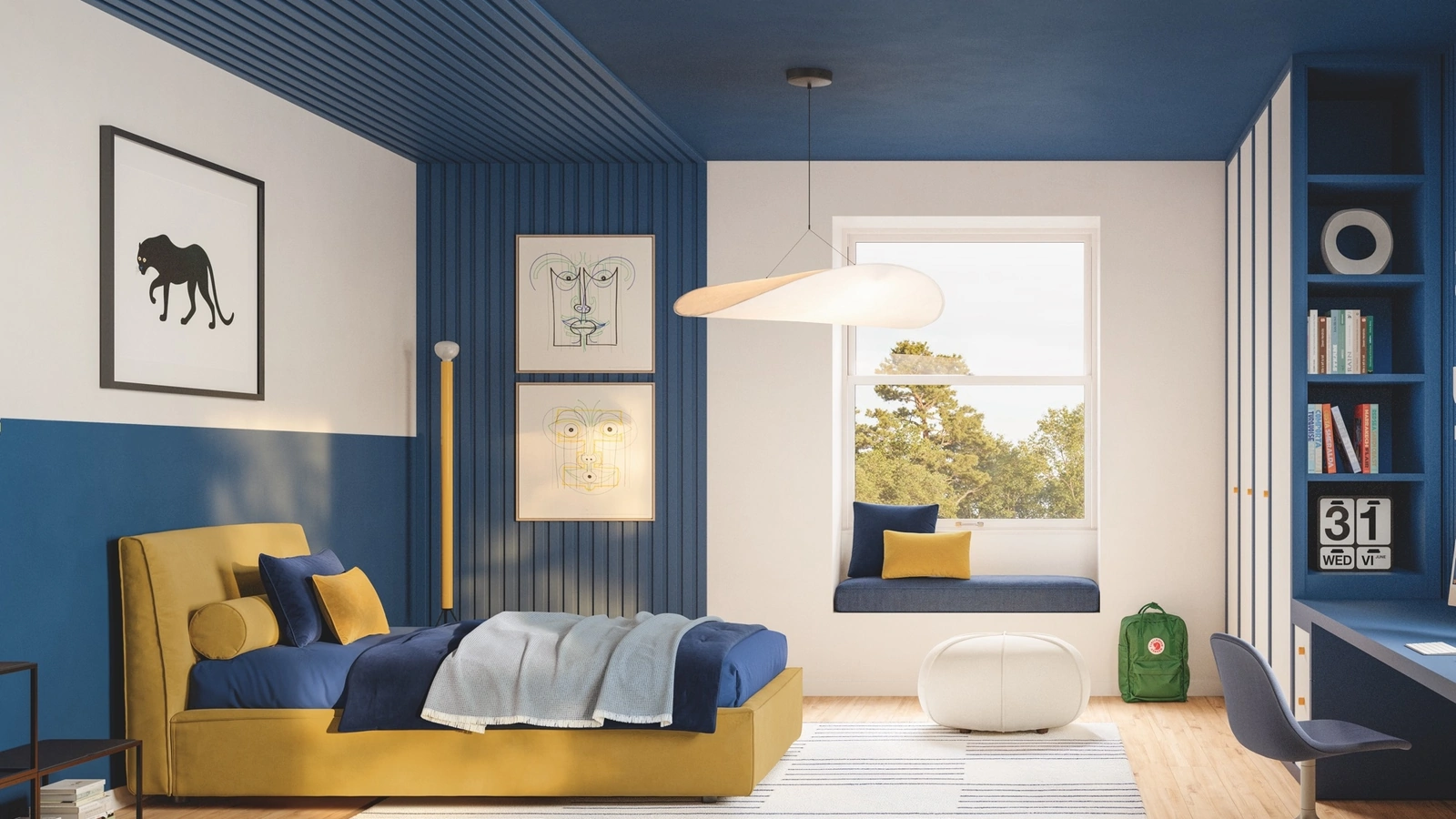 Letto singolo con box contenitore Ada di Twils