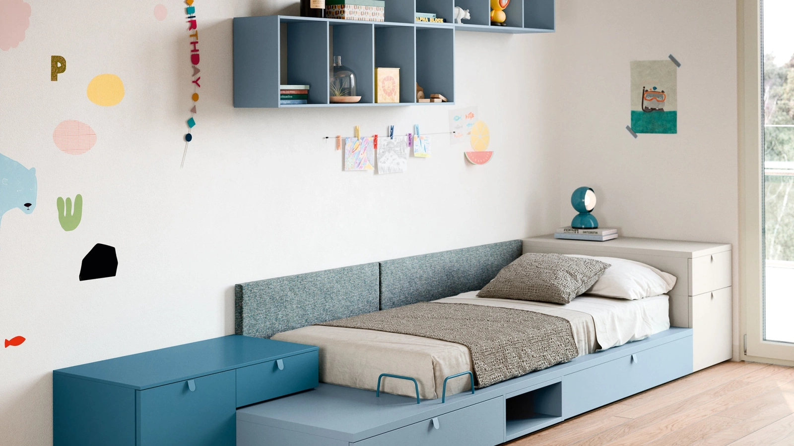 Letto singolo Regoli di Nidi