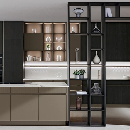 Libreria divisoria Living 03 di Veneta Cucine