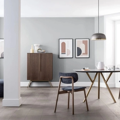 Madia Alta Cleo in legno impiallacciato di Novamobili