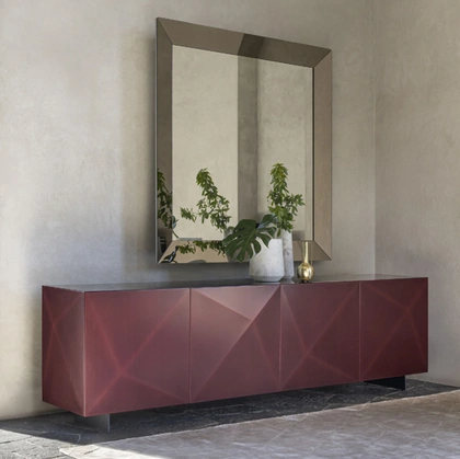 Madia Cubric in metallo di Riflessi