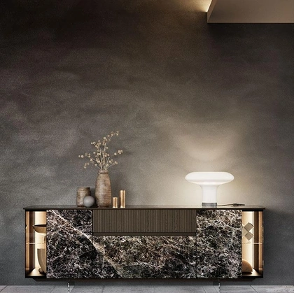 Madia Horizon Glass 1035 di Mobilgam