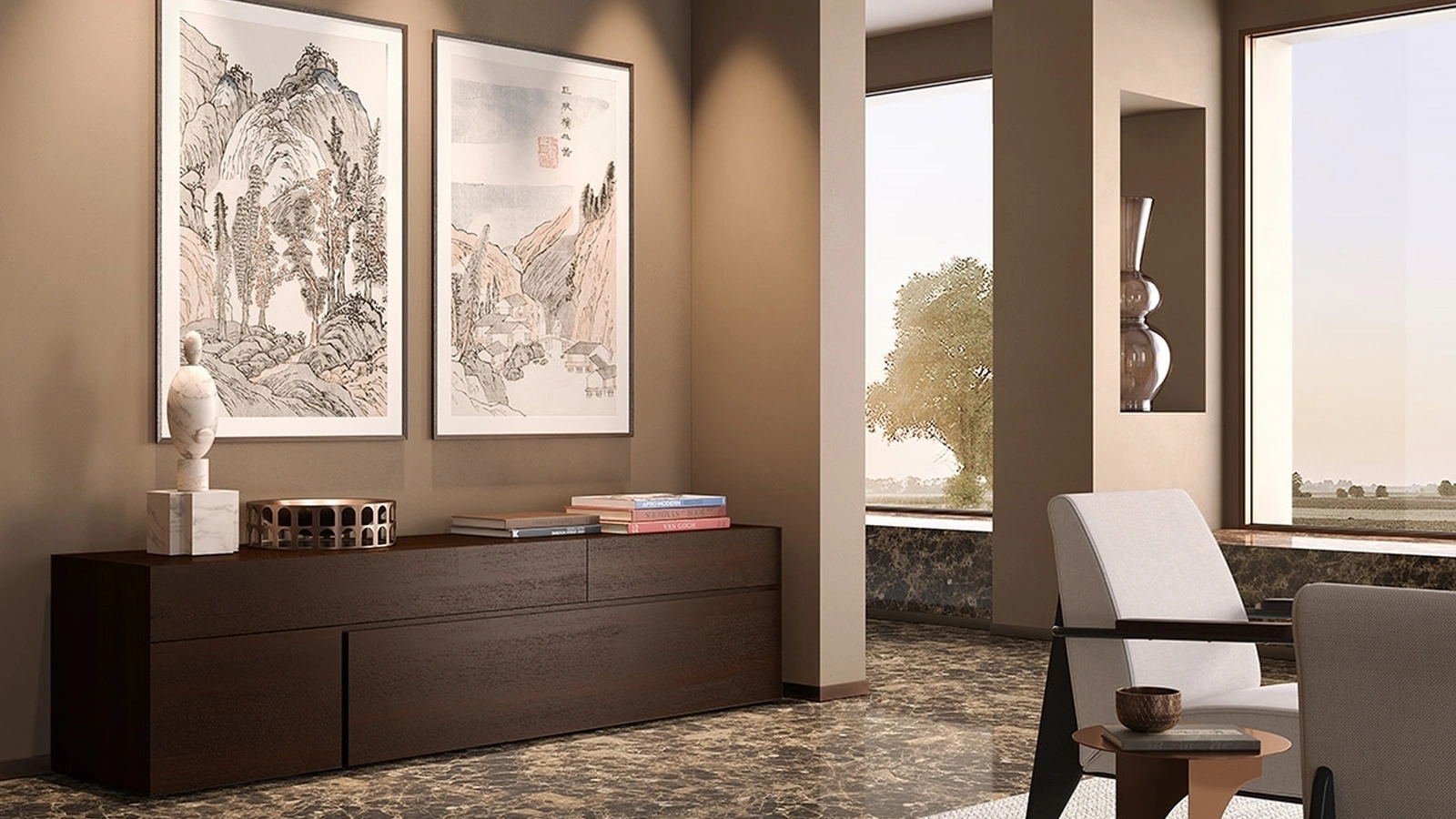 Madia Quadra in frassino castano di Pianca