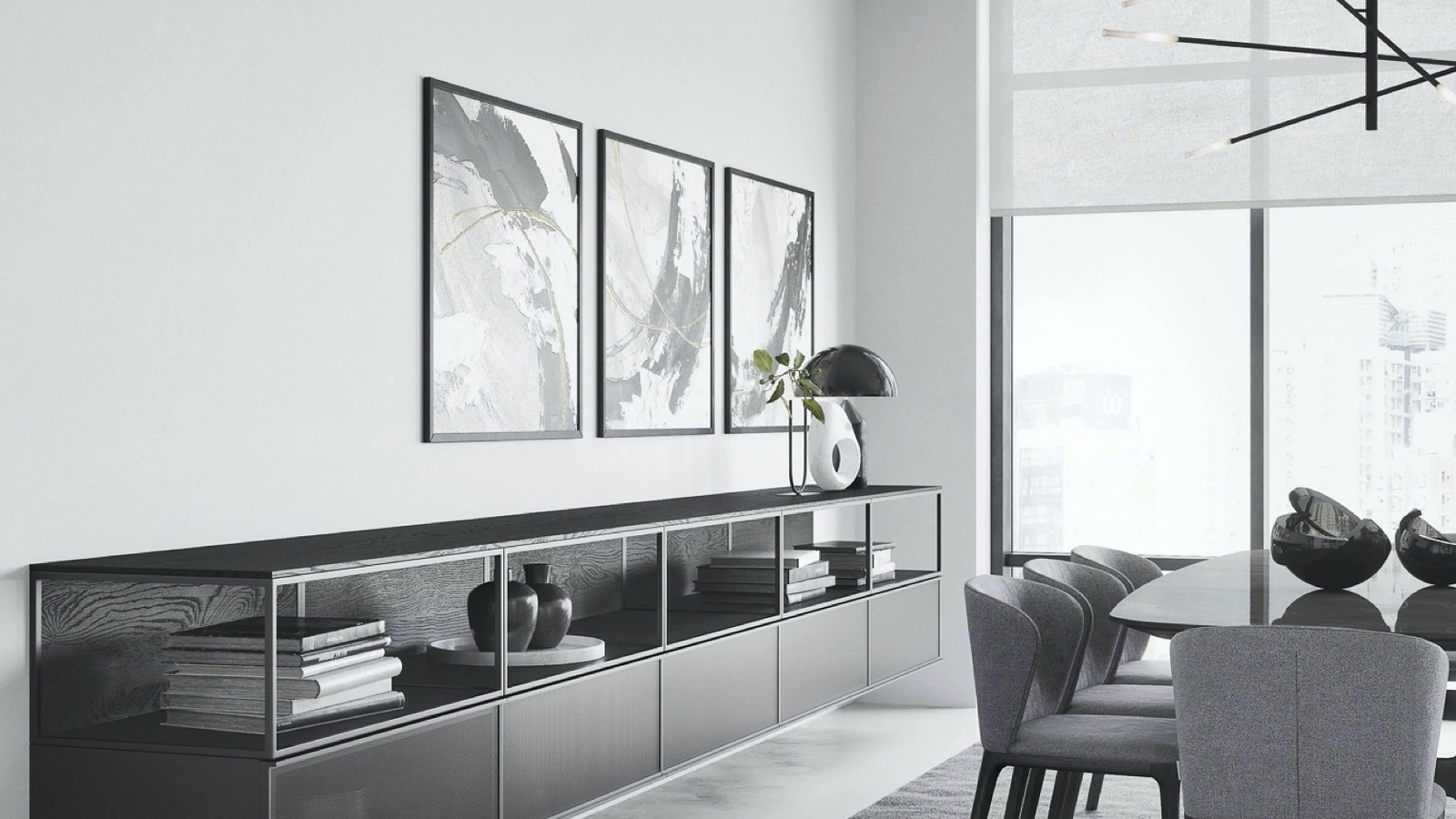 Mobile sospeso Outline di Novamobili