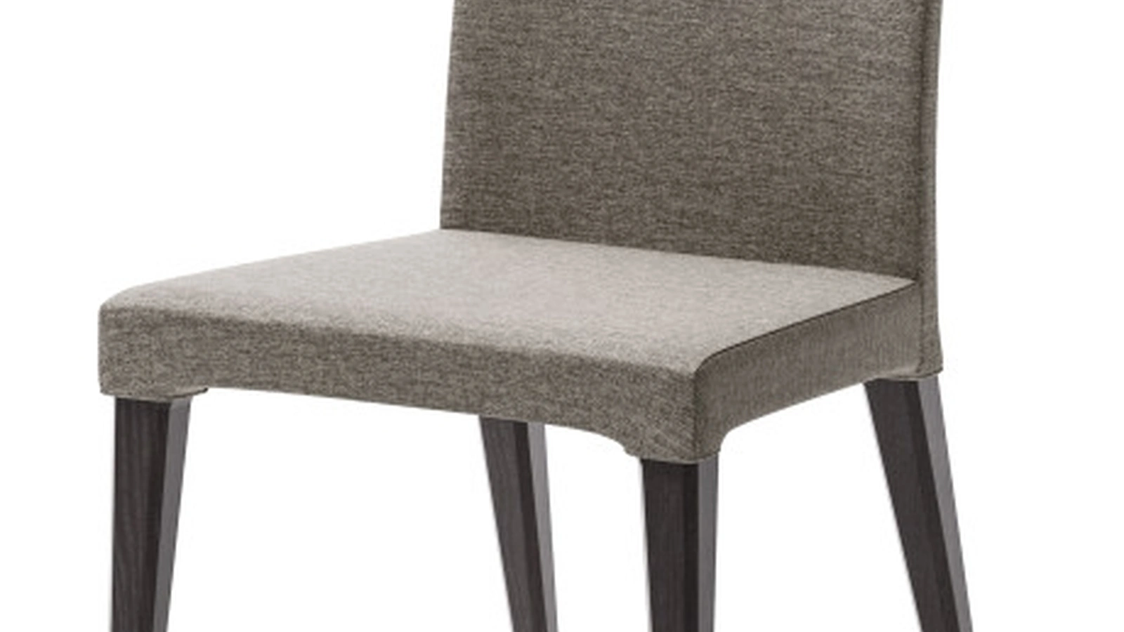 Sedia Anna in tessuto imbottito con struttura in legno di Veneta Cucine