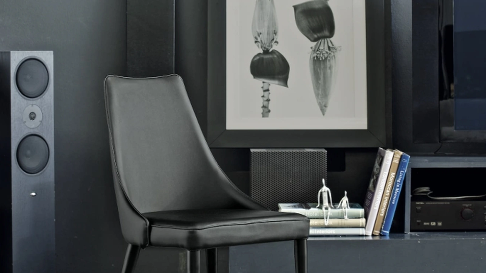 Sedia Clara in pelle ecologica di Bontempi