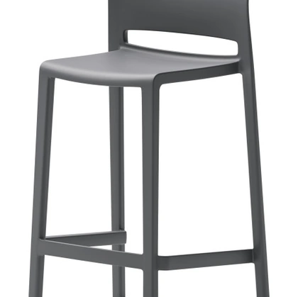 Sgabello Dakota in tecnopolimero di Veneta Cucine