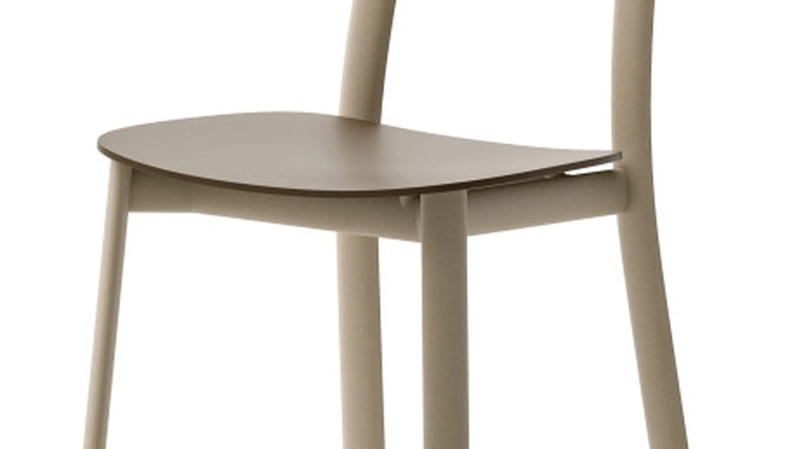 Sedia Emma in polipropilene con struttura in metallo di Veneta Cucine