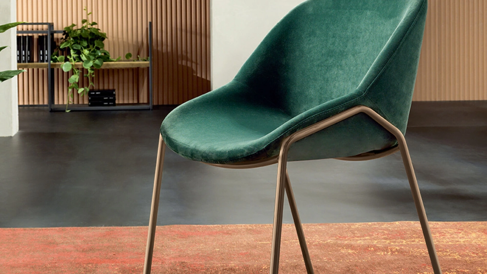 Sedia in tessuto Nova di Riflessi