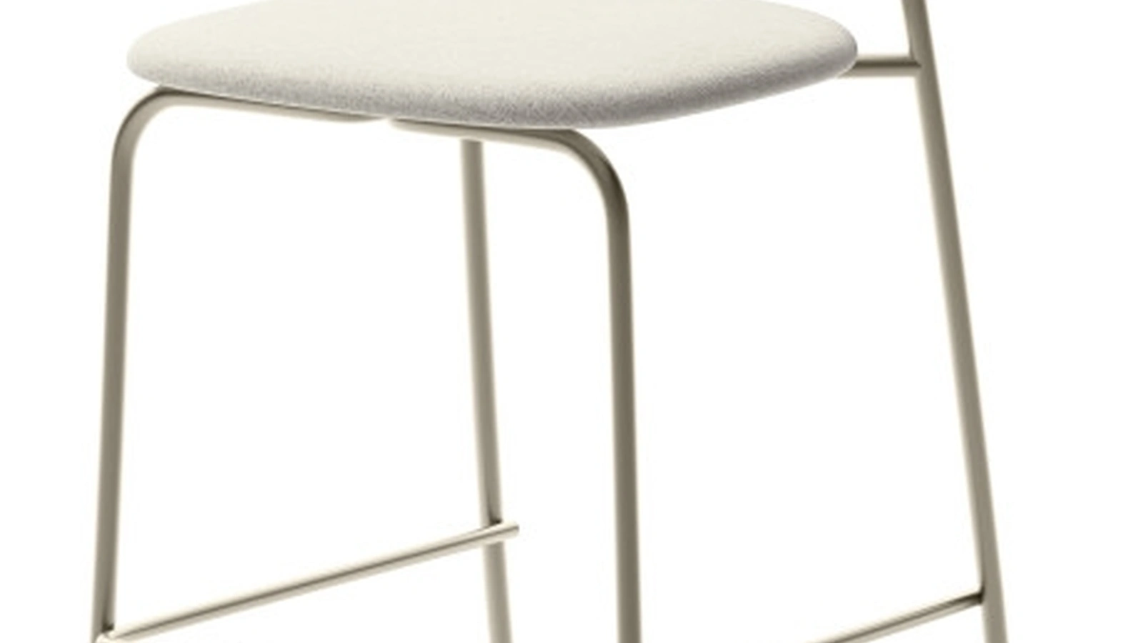 Sgabello Papillon in tessuto imbottito di Veneta Cucine