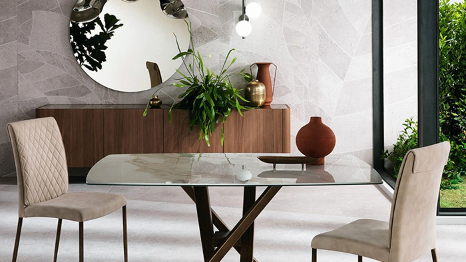 Sedia Isabel Flex in econabuk di Riflessi