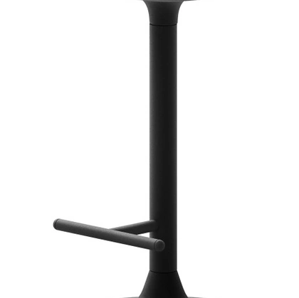 Sgabello Spool in tessuto con struttura in metallo di Veneta Cucine