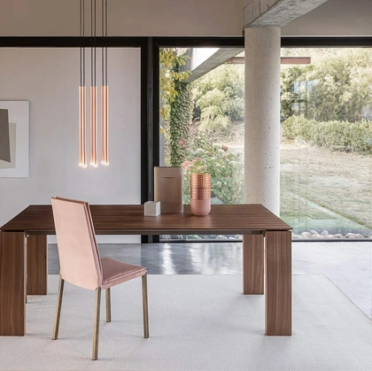 Tavolo allungabile in Legno Atlante di Riflessi