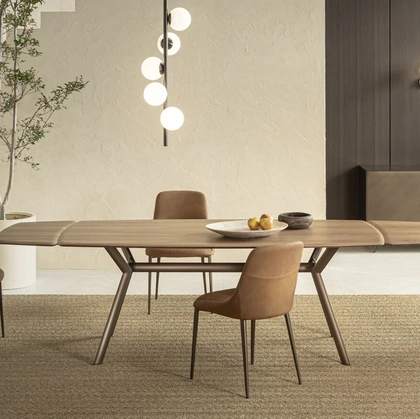 Tavolo allungabile Paradise in legno di Riflessi