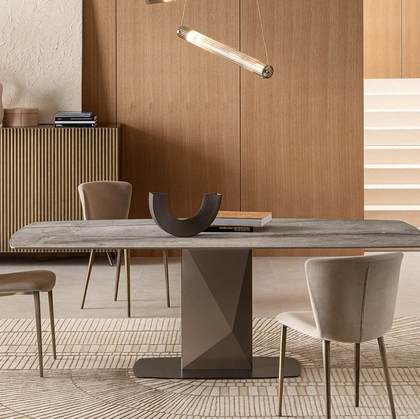 Tavolo Sabino in ceramica di Riflessi