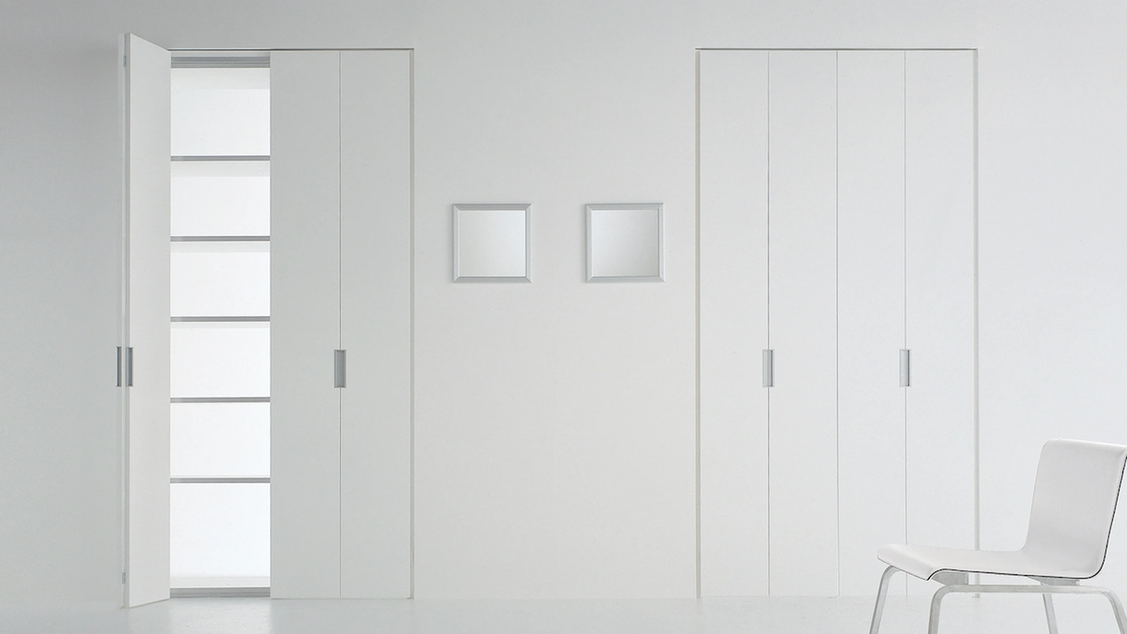 Porta per interni a libro Click di RES Italia