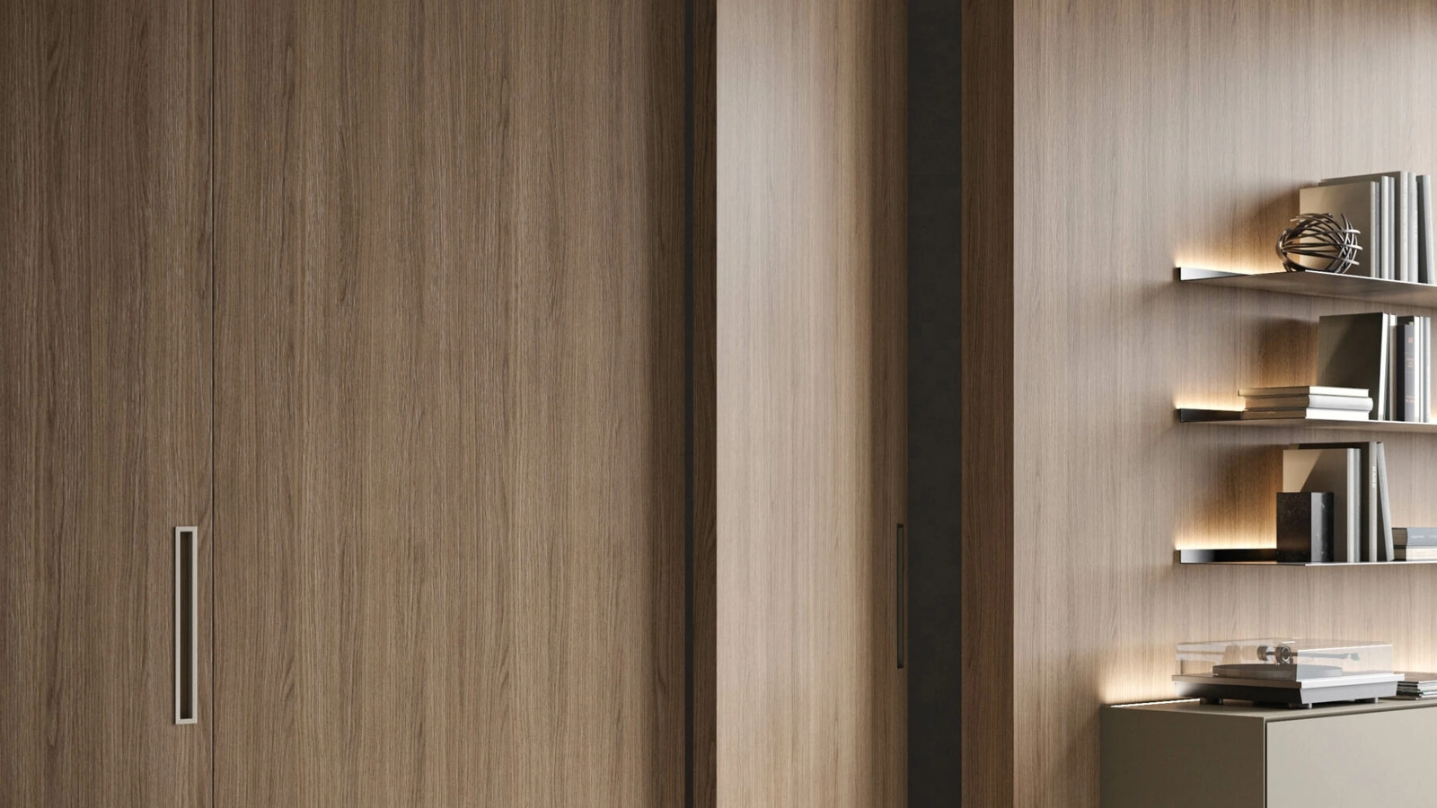 Porta per interni Fan Legno Pivottante di RES Italia