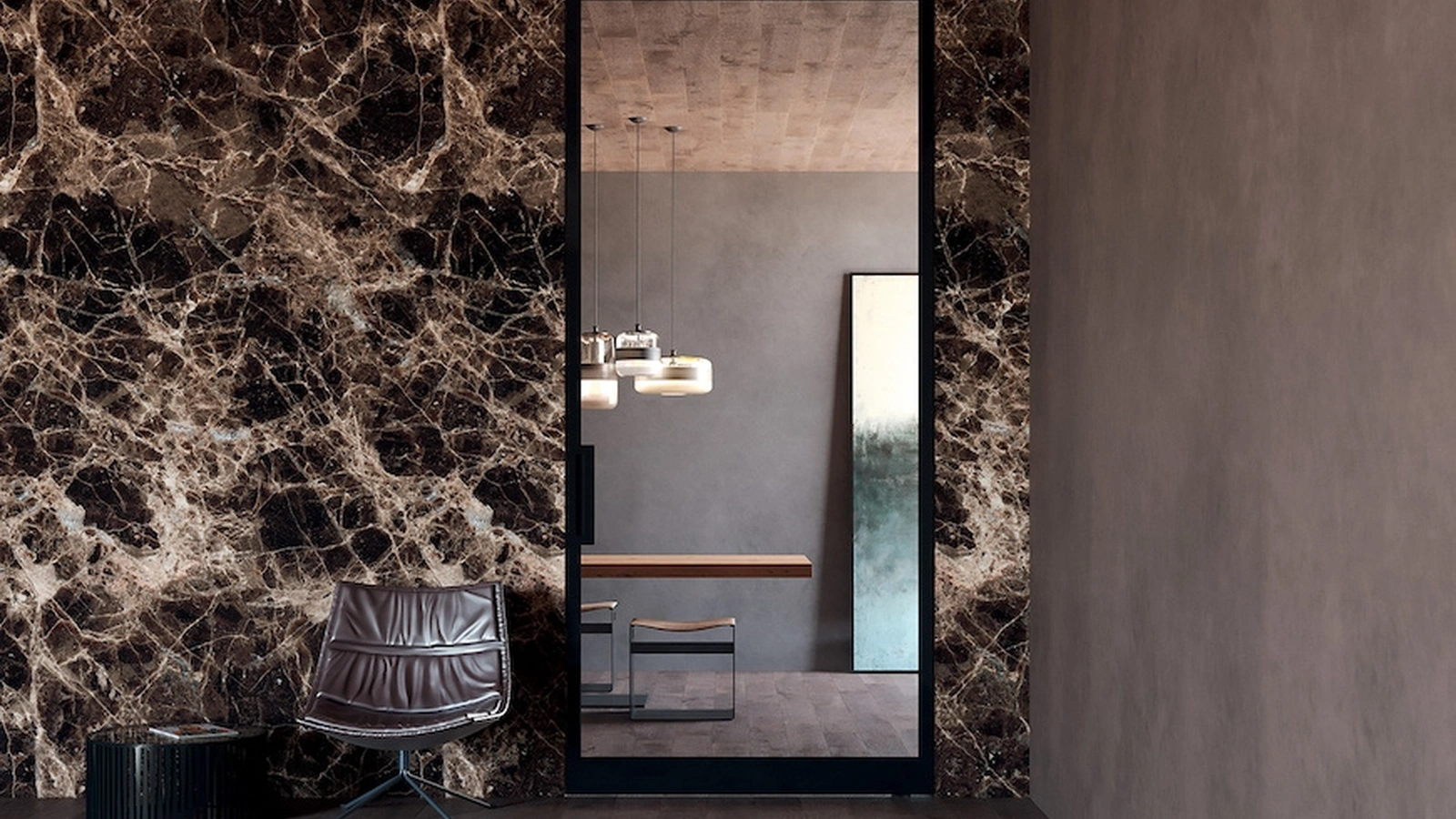 Porta per interni Fan Pivottante di RES Italia