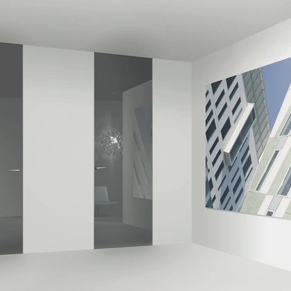 Porta per interni Levia Filo Muro di RES Italia