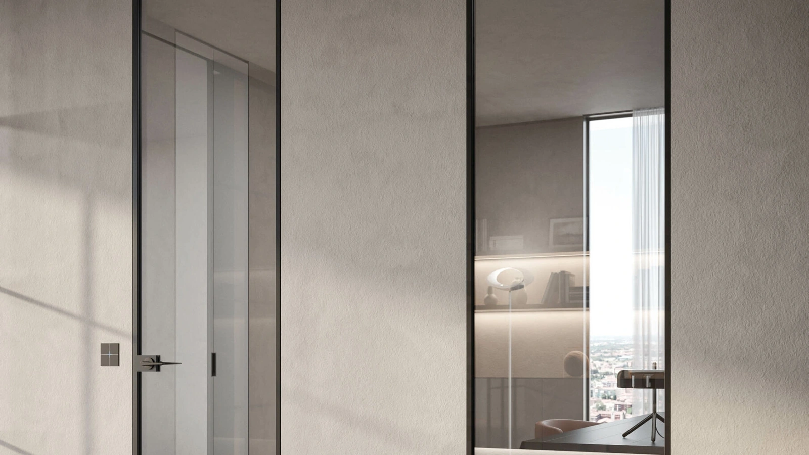 Porta per interni Luna Battente di RES Italia