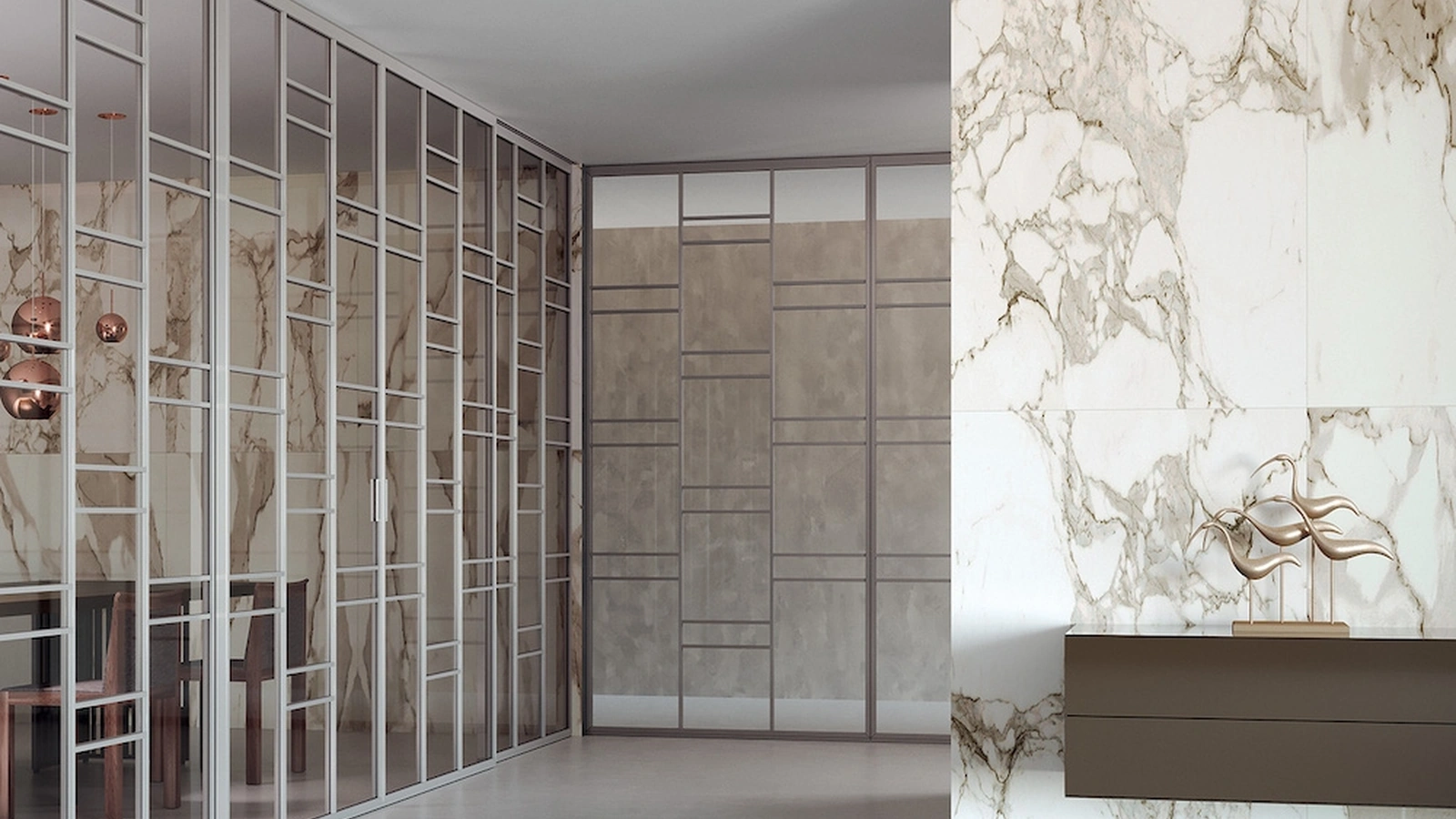 Porta per interni Luna Scorrevole di RES Italia